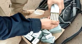 Membro de torcida organizada é preso com 1,2 mil munições de arma de fogo, em Itumbiara